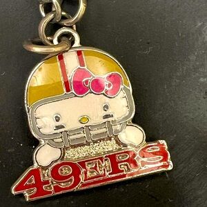 Hello Kitty 49ers bracelet NWT